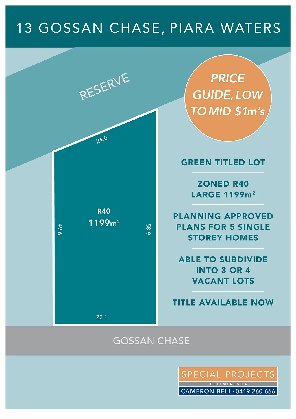 13 (Lot 74) Gossan Chase, Piara Waters, WA 6112