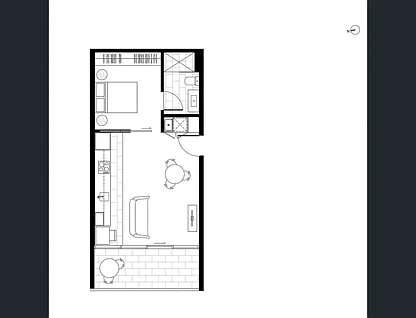 604/881 Dandenong Road, Malvern East, Inner East Melbourne, 1 ਕਮਰੇ, 1 ਬਾਥਰੂਮ, Apartment