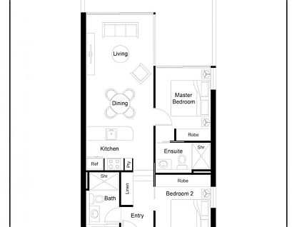 3/330 Northbourne Avenue, Dickson, Inner North, 2房, 2浴, 公寓