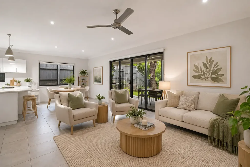 Moorooka 4房 宽敞四卧  双车库  开放式厨餐  主卧套卫  私密后院  便捷交通  社区氛围 Family Comfort Meets Everyday Convenience