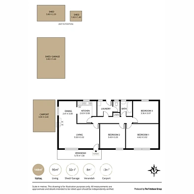 12 Grantley Avenue, Daw Park, SA 5041, 3房, 1浴, House