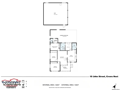 Plano ng Bahay - 10 John Street, Crows Nest, QLD 4355