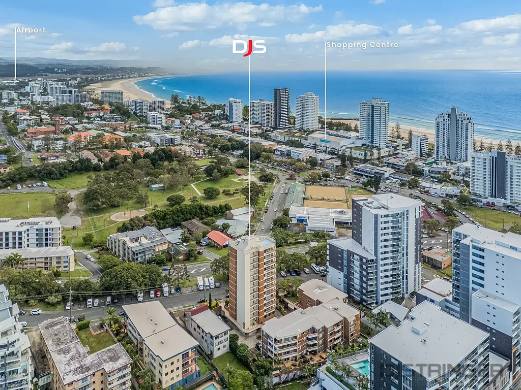 Tweed Heads 3部屋 FULL FLOOR LIGHT FILLED APARTMENT – on the cusp of Coolangatta