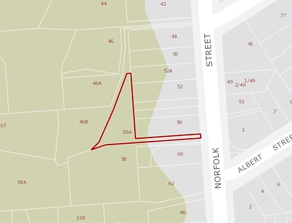 56a Norfolk Street, Saint Clair, Dunedin City, 4 રૂમ, 0 બાથરૂમ
