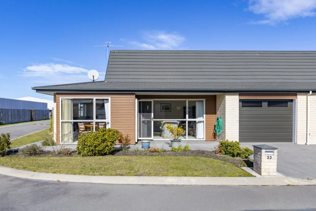 Kaiapoi 2房  Charming Over 60's Retreat Awaits