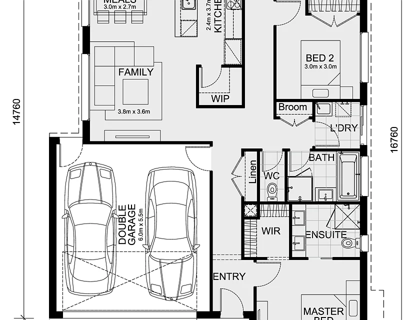 Lot 422 Creekstone Estate, Tarneit, South West Melbourne, 3 phòng ngủ, 2 phòng tắm, House