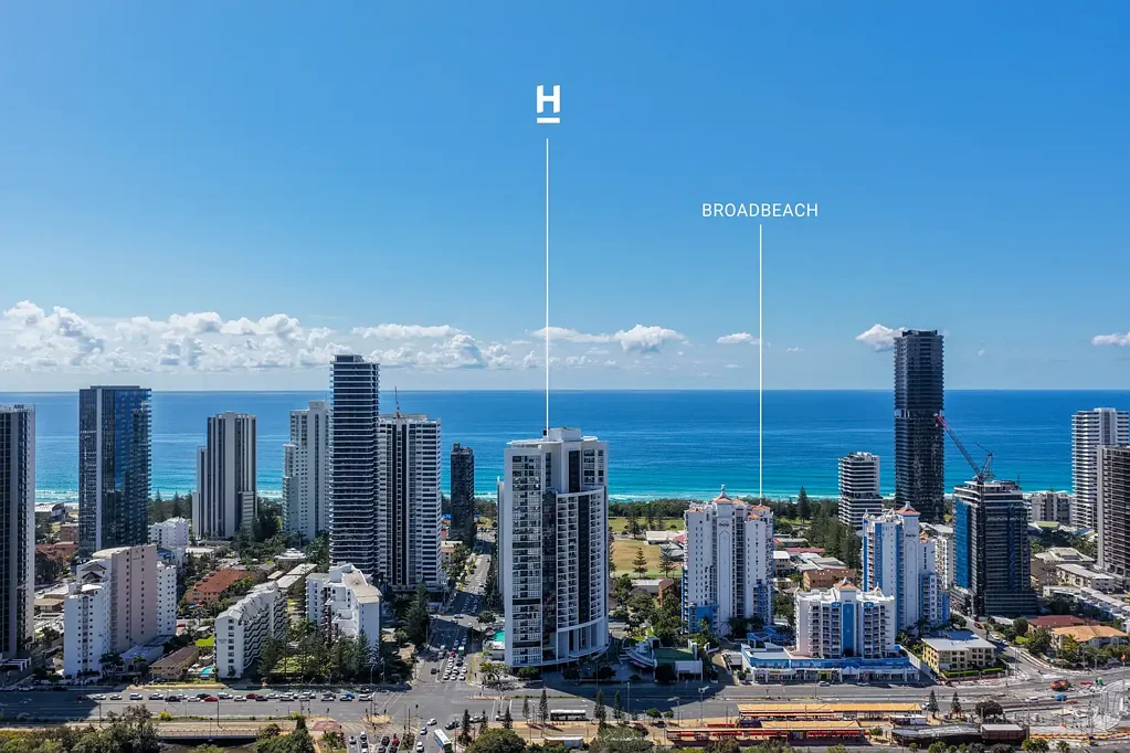 Broadbeach 2部屋 Coastal Living in Broadbeach's Finest: Sierra Grand
