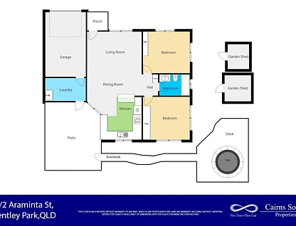 2/2 Araminta Street, Bentley Park, Cairns, 2部屋, 1バスルーム, Apartment