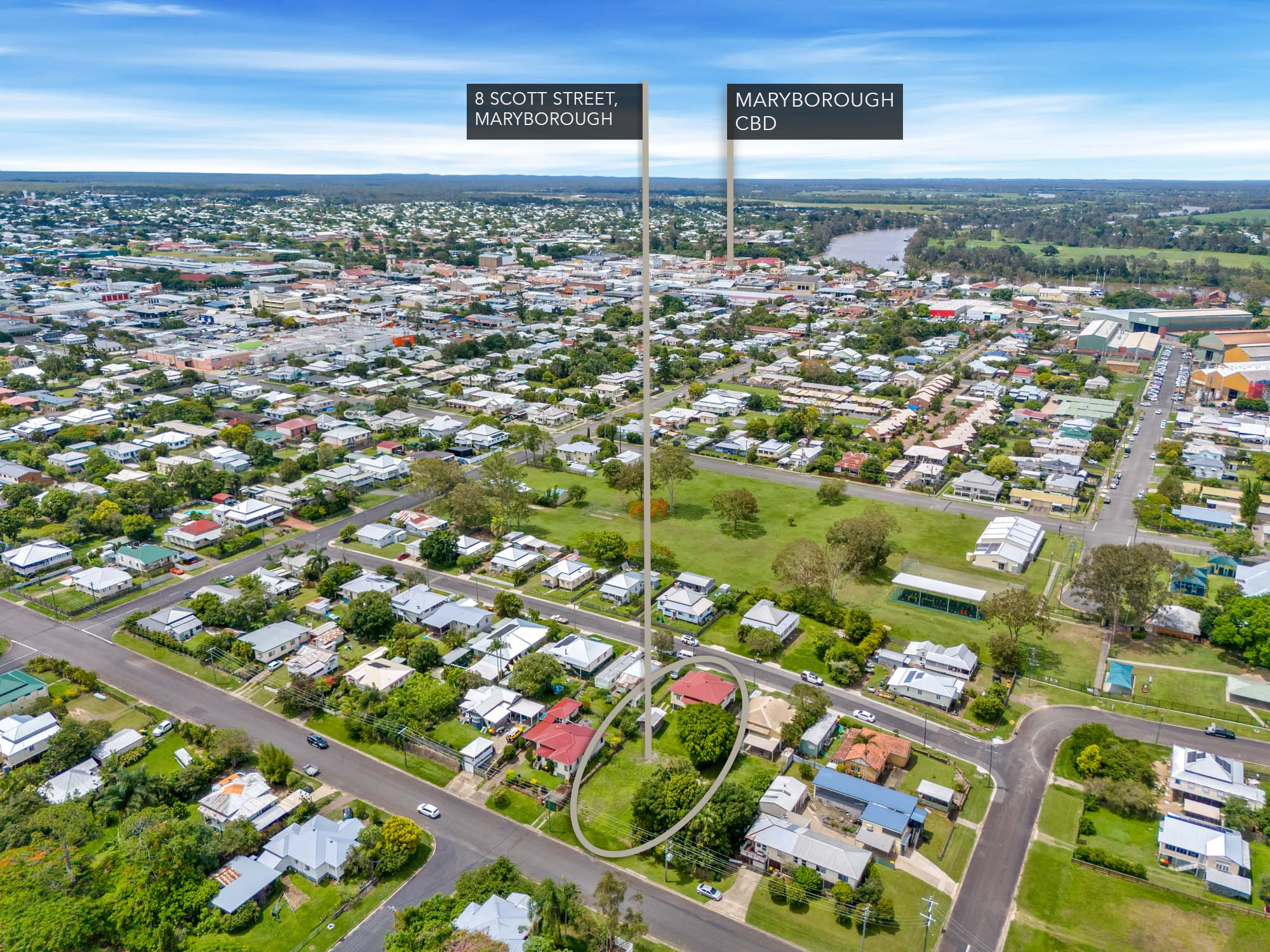 8 SCOTT ST, MARYBOROUGH QLD 4650, 0部屋, 0バスルーム, House