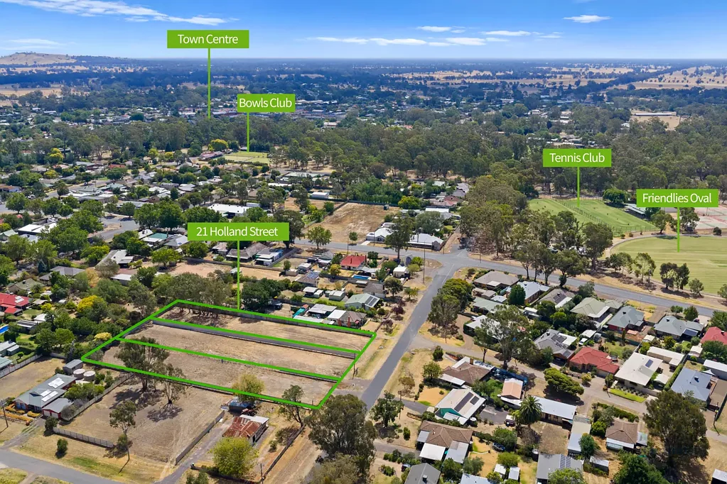 Euroa  Rare 2,012m² In-Town Lifestyle Blocks