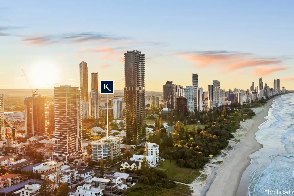 Mermaid Beach 3ਬੈੱਡਰੂਮ Style, Space and Ocean Views in a Boutique Hedges Avenue Apartment
