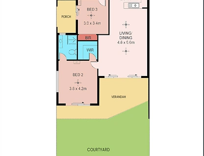 Level 1/1/31 Mannikan Court, Bakewell, Palmerston, 3 chambres, 2 salles de bain, Apartment