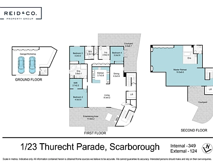 1/23 Thurecht Parade, Scarborough, Brisbane - Northern Region , 4 phòng ngủ, 3 phòng tắm, Apartment
