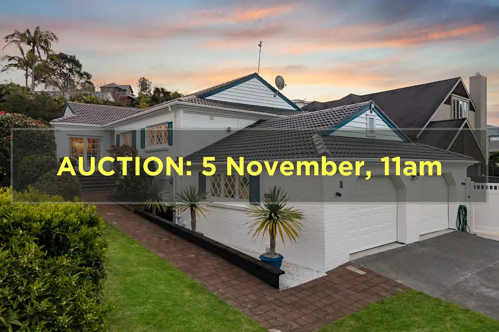 Saint Heliers 3房 607㎡地块+MHS分区！巧妙布局，内进式双车库，近海滩/名校，家庭臻选！ SOLID, SMART, ST HELIERS FAMILY LIVING