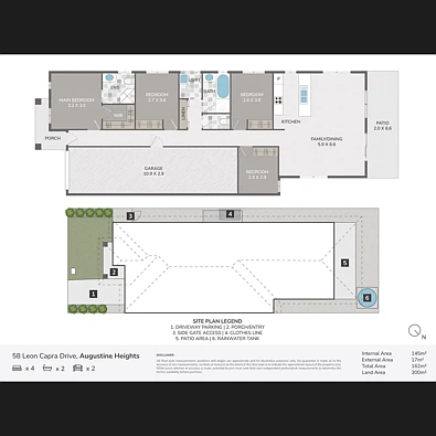 58 Leon Capra Drive, Augustine Heights, QLD 4300, 4房, 2浴, House