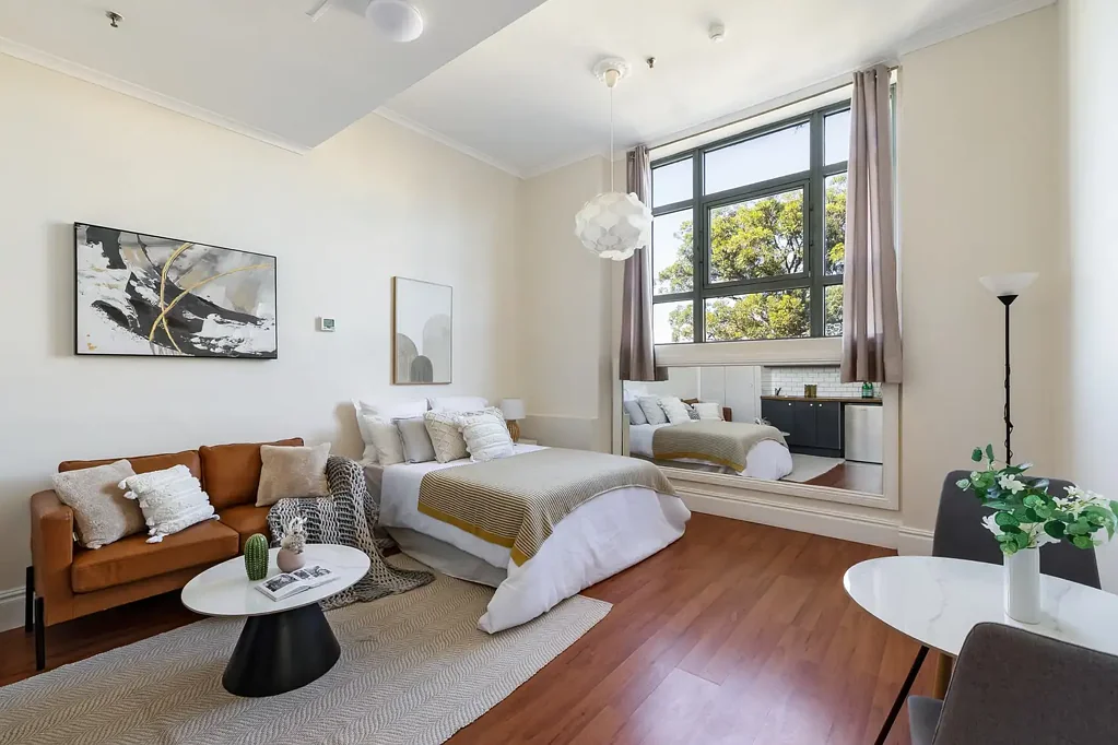 Light Filled Studio with Resort Style facilities