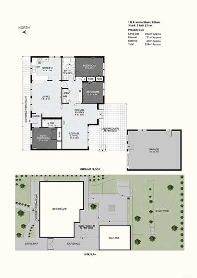 132 Franklin Street, Eltham, VIC 3095, 3 Bedrooms, 2 Bathrooms, House