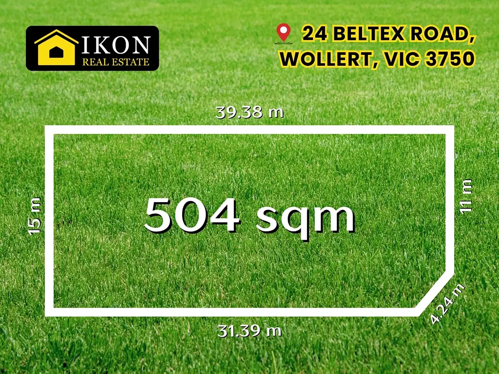 Wollert  Titled 504 m² Block in WOLLERT Mason Quarter Estate Ready to Build Now
