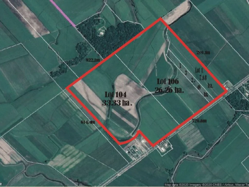 Victoria Plantation 69.75 HA. (OVER 172 ACRES) - FOR SALE BY TENDER!