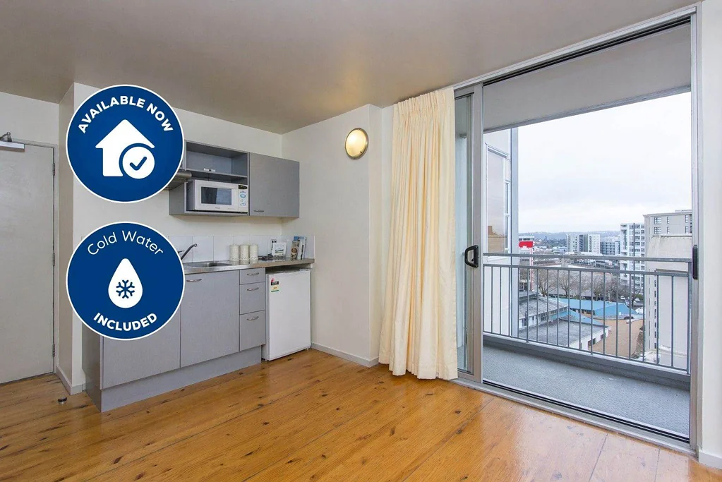 One bedroom in Scotia Tower Apartments