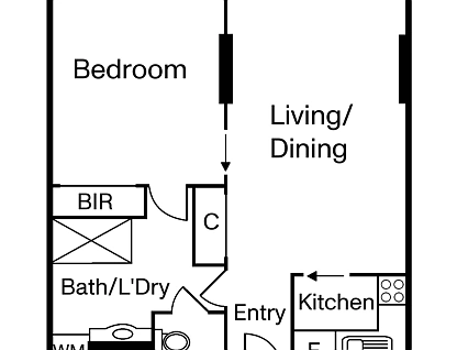 Level 1/3/201 Spring Street, Melbourne, Melbourne CBD, 1部屋, 1バスルーム, Apartment