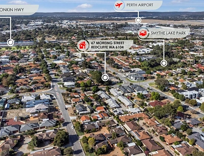 67 Moreing Street, Redcliffe, WA 6104, 2房, 1浴, 独立屋