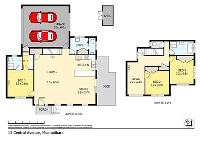户型图 - 13 Central Avenue, Mooroolbark, VIC 3138