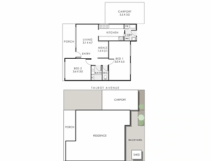1/11 Talbot Avenue, Como, WA 6152, 2 Kuwarto, 1 Banyo, House