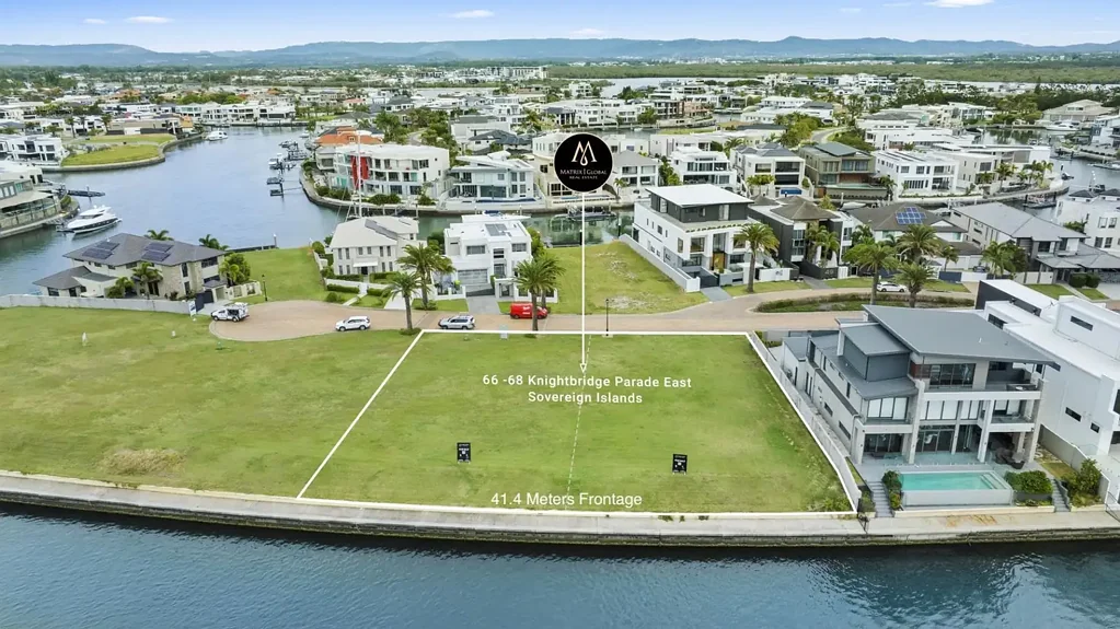 Paradise Point Medium Density Double Block on the Best Street of Sovereign Island with Uninterrupted Broadwater View