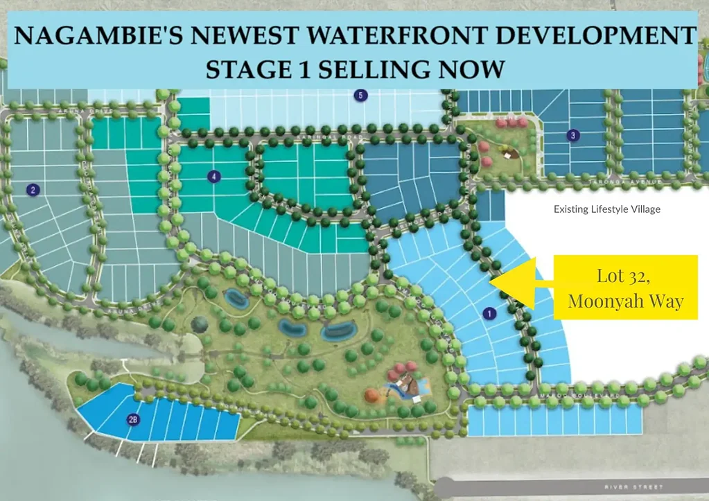 Nagambie GREAT BLOCK IN NEW WATERFRONT ESTATE