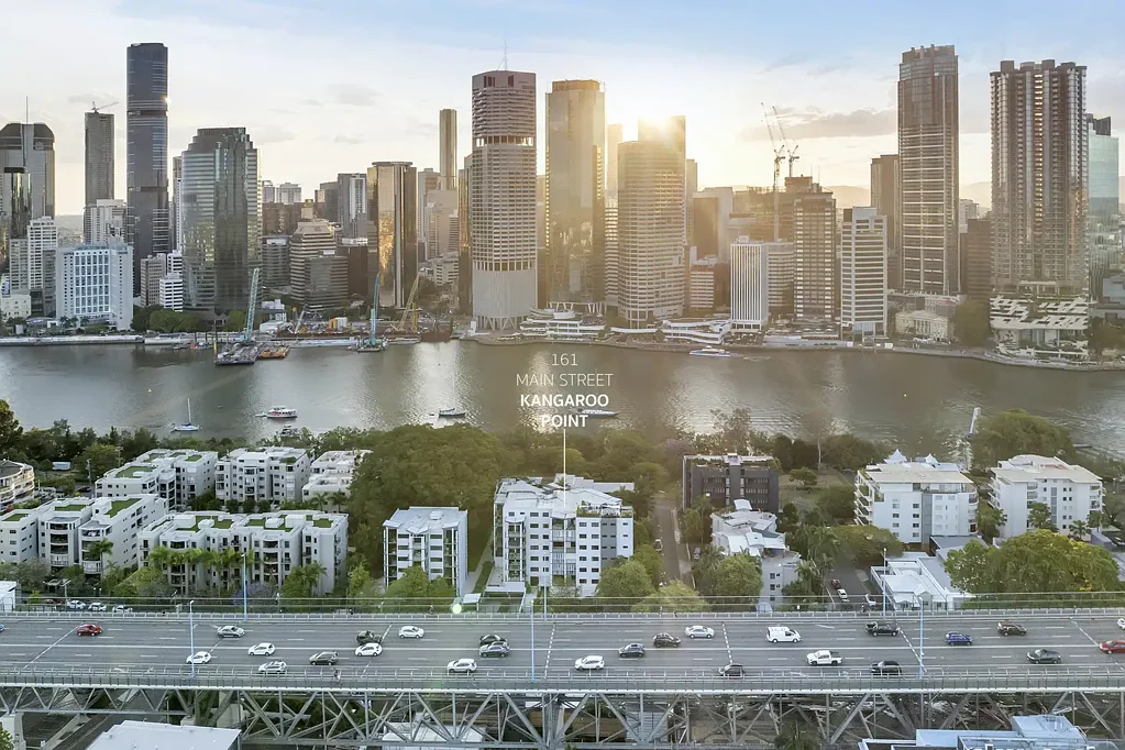 Kangaroo Point 2બેડરૂમ Effortless Inner-City Living in River Reach!