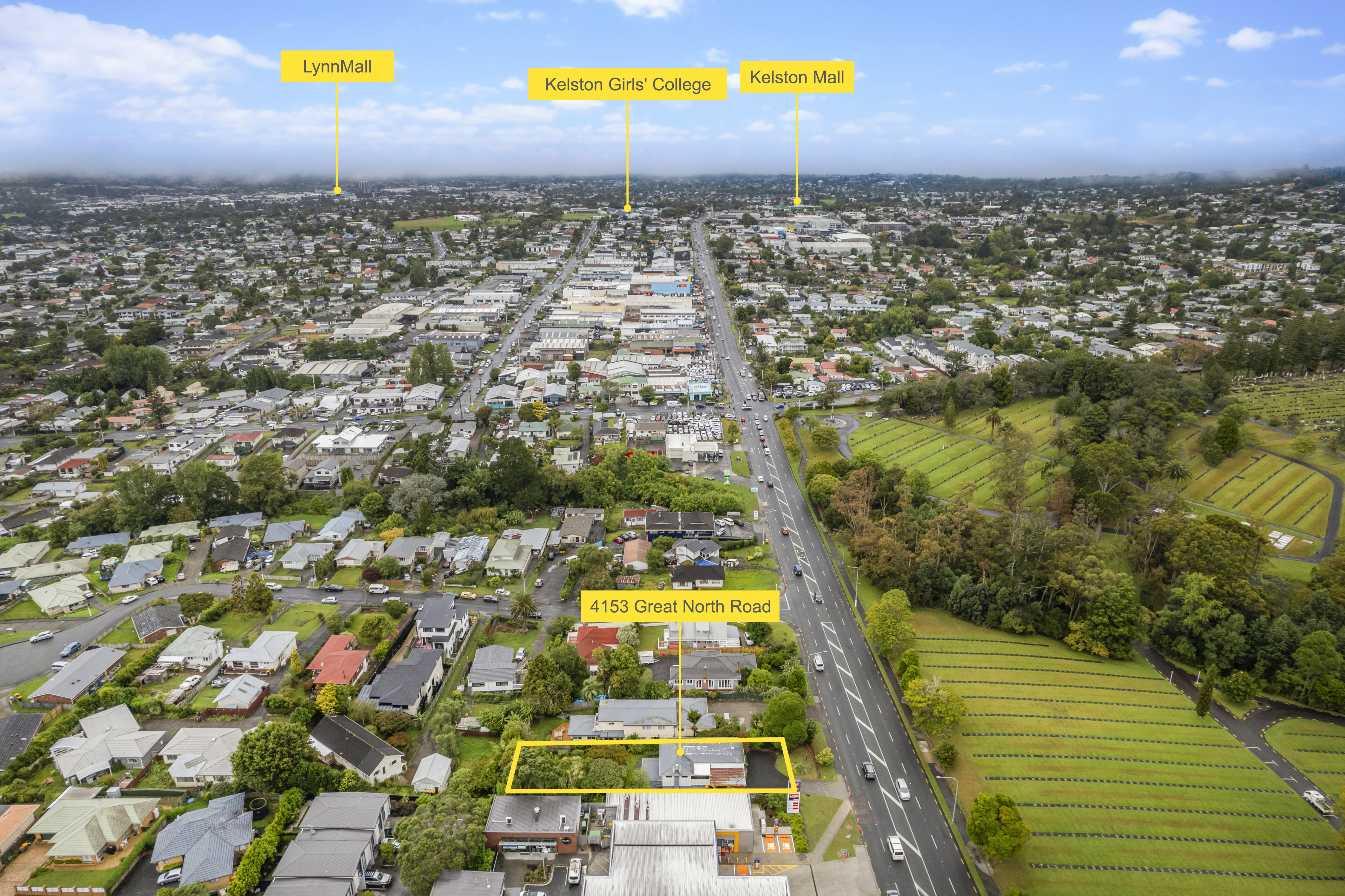 4153 Great North Road, Glen Eden, Auckland - Waitakere, 0 chambres, 0 salles de bain, Commercial Land