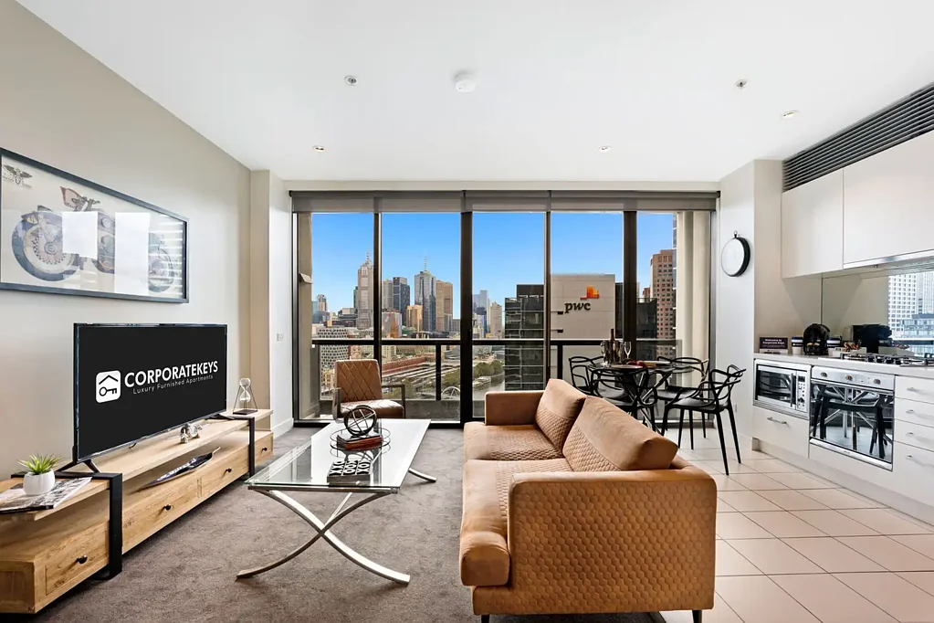 'Freshwater Place' - Fully Furnished. Stay from 1 month. Includes all utilities.