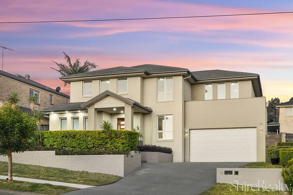 Kellyville 6房 精致的现代风格家庭生活 Sophisticated family living with contemporary style