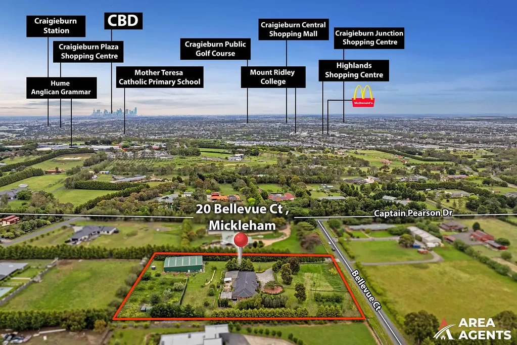 Mickleham 4ห้องนอน Mickleham Acreage Living on 2.74 Acres – Peaceful Country Feel with City Convenience!!