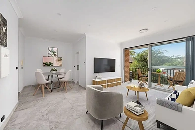 Carlton 2房 顶层现代两卧室公寓，享有区域景观 TOP FLOOR, MODERN 2 BEDROOM APARTMENT WITH DISTRICT VIEWS