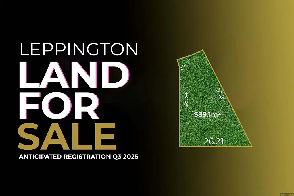 Leppington Land For Sale - Anticipated registration Q3 2025