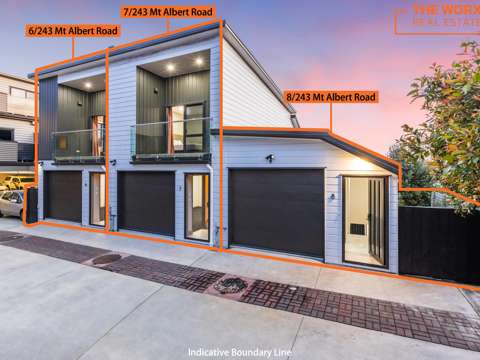Sandringham 3房  Stunning 3-Bedroom Home at Lot 7-243 Mt Albert Rd