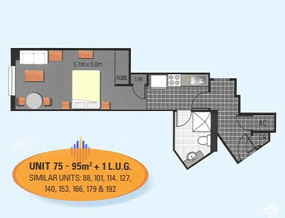 ID:21143620/ 14 Brown Street, Chatswood, Lower North Shore, 0房, 1浴, Apartment
