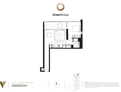 707/45 Macquarie Street, Parramatta, Parramatta (Northwest suburbs), 1房, 1浴, Apartment