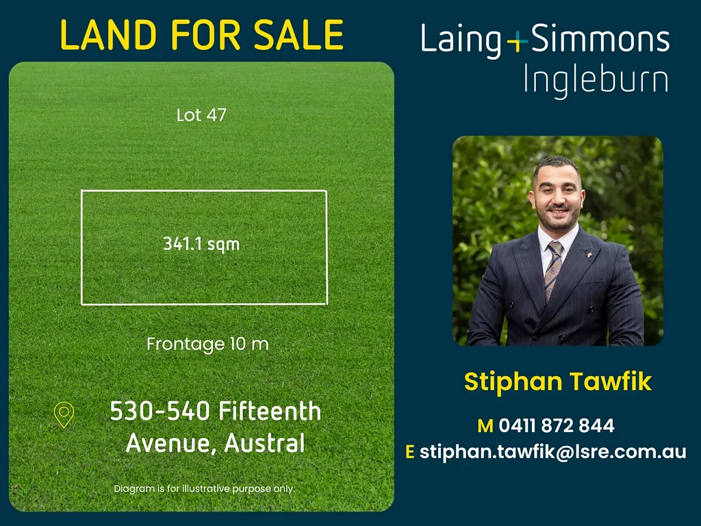 Austral JUST LISTED!! Contact Stiphan Tawfik 0411 872 844