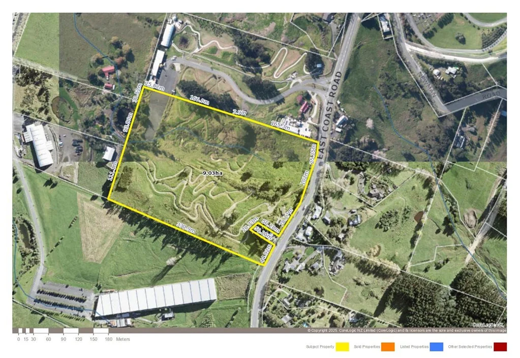 Silverdale 3房 奥克兰Silverdale商业区9.018公顷商业用地！规划一般商业区，Silverdale 2区域叠加。靠近Snowplanet和冒险公园，Milldale和Millwater增长区，Albany商务区。把握难得投资机会！ 9.018Ha Development Land– Silverdale, Auckland