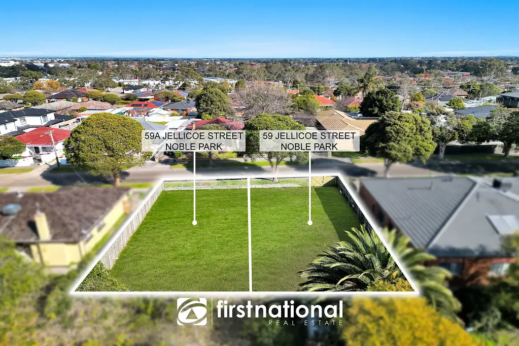 Noble Park 2 NORTH-FACING BACKYARD BLOCKS–305m² EACH, 12M STREET FRONTAGE, BUY 1 OR BOTH - Auction Sat 13 Sep at 4:00 pm ON-SITE
