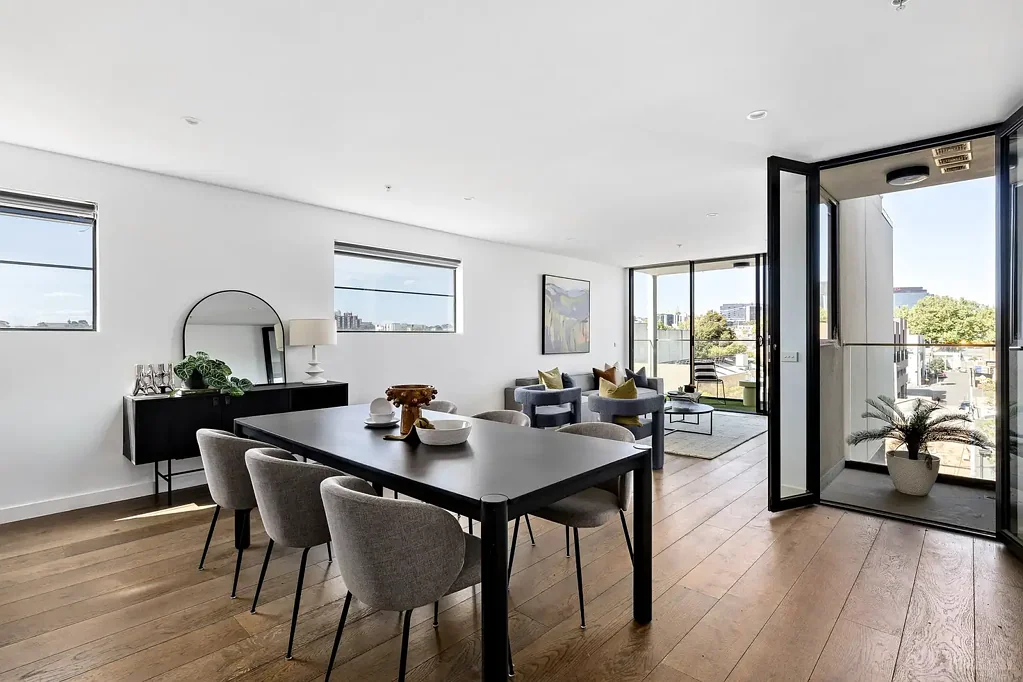 North Melbourne 4ਬੈੱਡਰੂਮ Expansive Penthouse with Stunning CBD Views