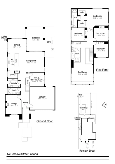 44 Romawi Street, Altona, VIC 3018, 5 slaapkamers, 3 badkamers, House