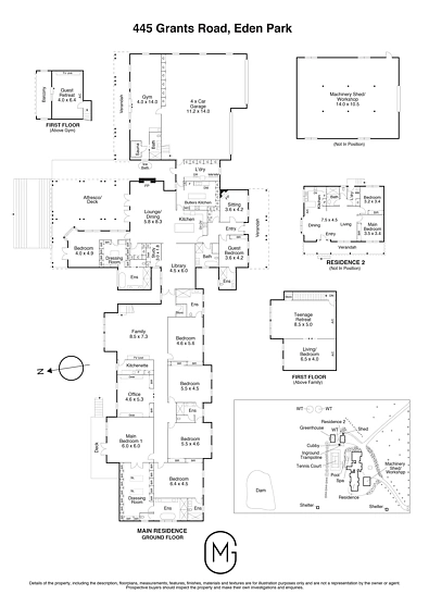 445 Grants Road, Eden Park, VIC 3757, 7 રૂમ, 8 બાથરૂમ, House