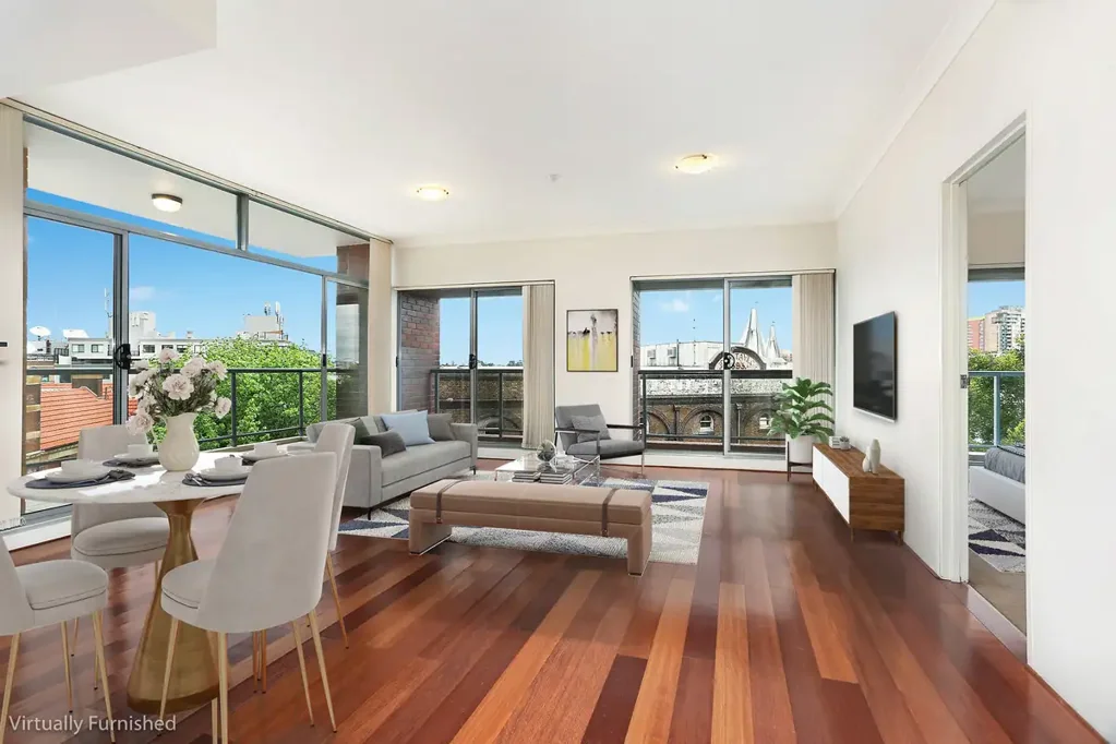 Bright and airy two bedroom apartment in Pyrmont