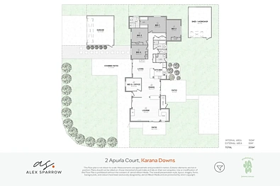 Plano ng Bahay - 2 Apurla Court, Karana Downs, QLD 4306