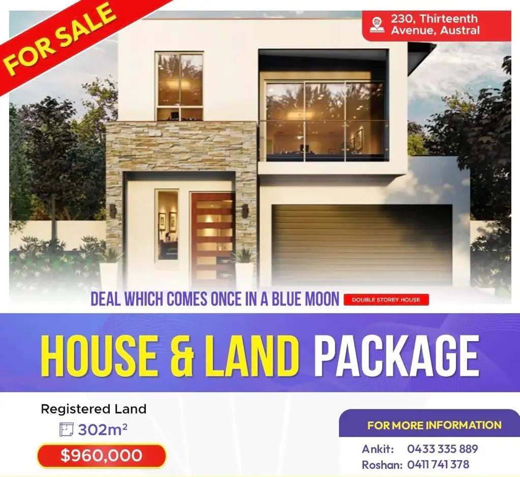 Austral 4ਬੈੱਡਰੂਮ Double Storey House with Luxury Inclusion!