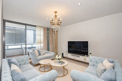 लिविंग रूम - 2004/8 Adelaide Terrace, Perth, WA 6000